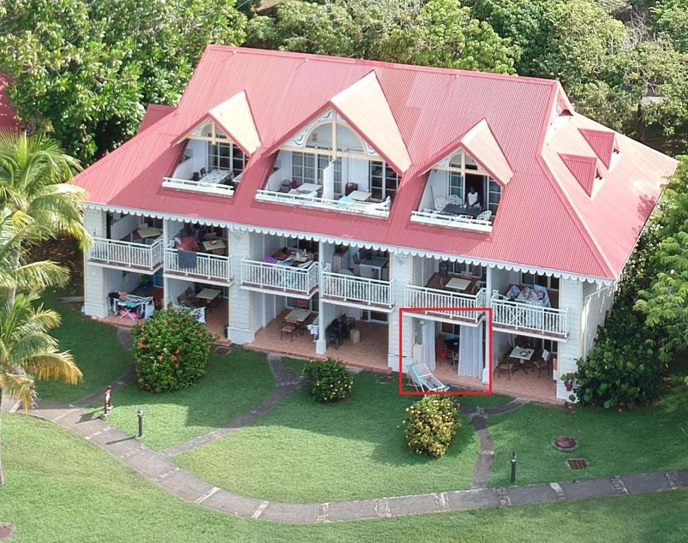 Studio Vue Mer Guadeloupe Sainte-Anne  Eksteriør billede